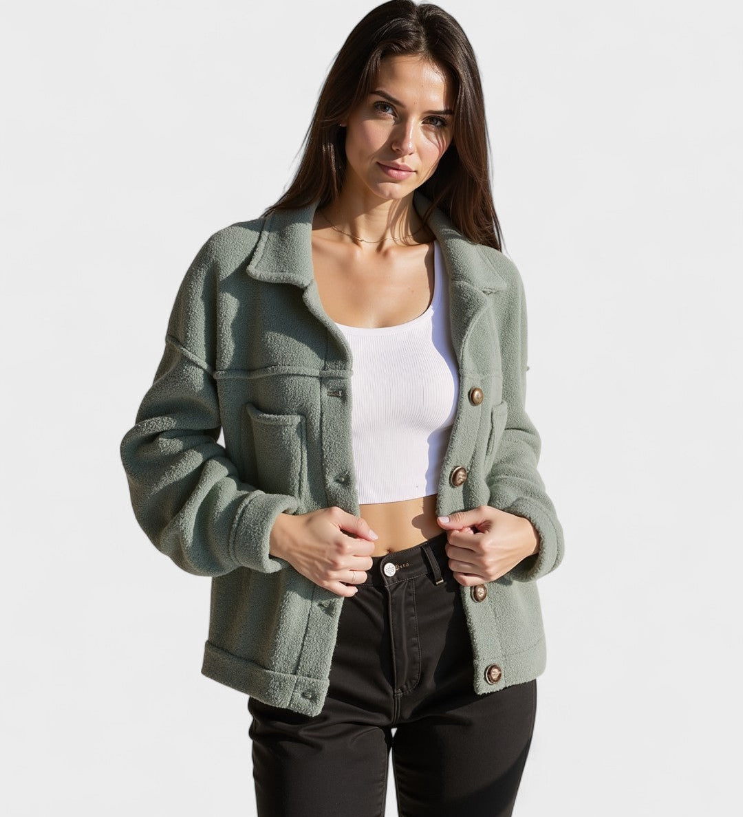 Selina™ Fleece giacca – Eleganza al caldo