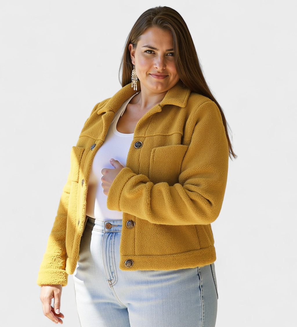 Selina™ Fleece giacca – Eleganza al caldo