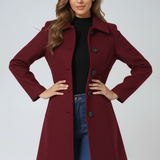 Petra - Cappotto invernale da donna con bottone