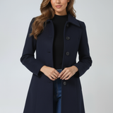 Petra - Cappotto invernale da donna con bottone