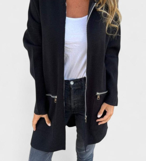 Veslina™ | Maglione Zip Elegante