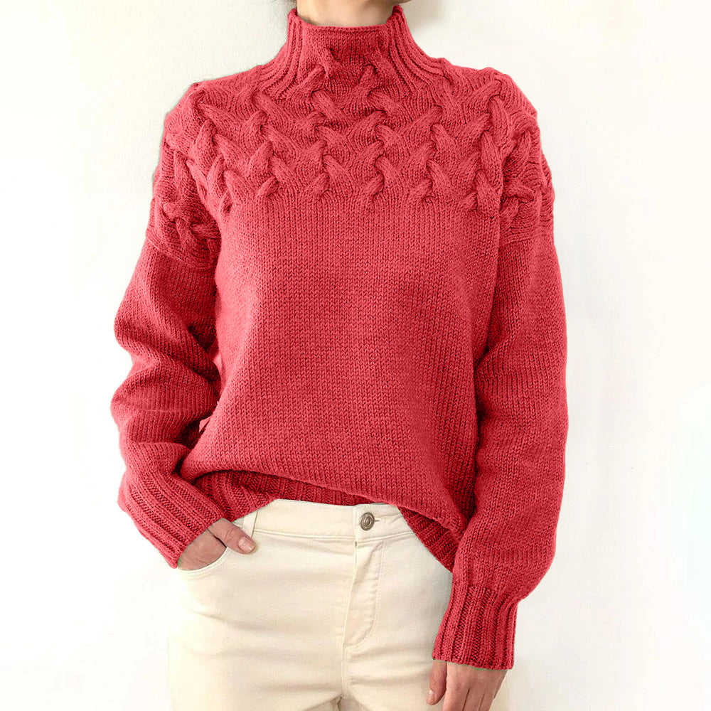 Elena | Caldo Maglione con Collo Alto
