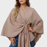 Yvette | Poncho Drappeggiato Elegante
