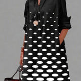Yvonne - Abito midi kimono elegante