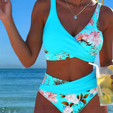 Modena - Costume da bagno a bikini con stampa floreale
