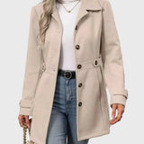 Veronika – Cappotto urbano premium con bottoni