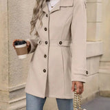 Veronika – Cappotto urbano premium con bottoni