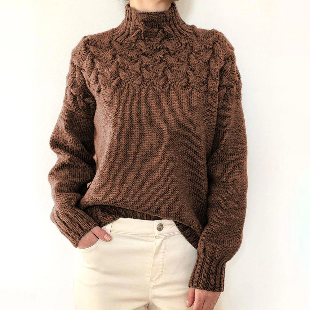 Elena | Caldo Maglione con Collo Alto