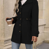 Veronika – Cappotto urbano premium con bottoni