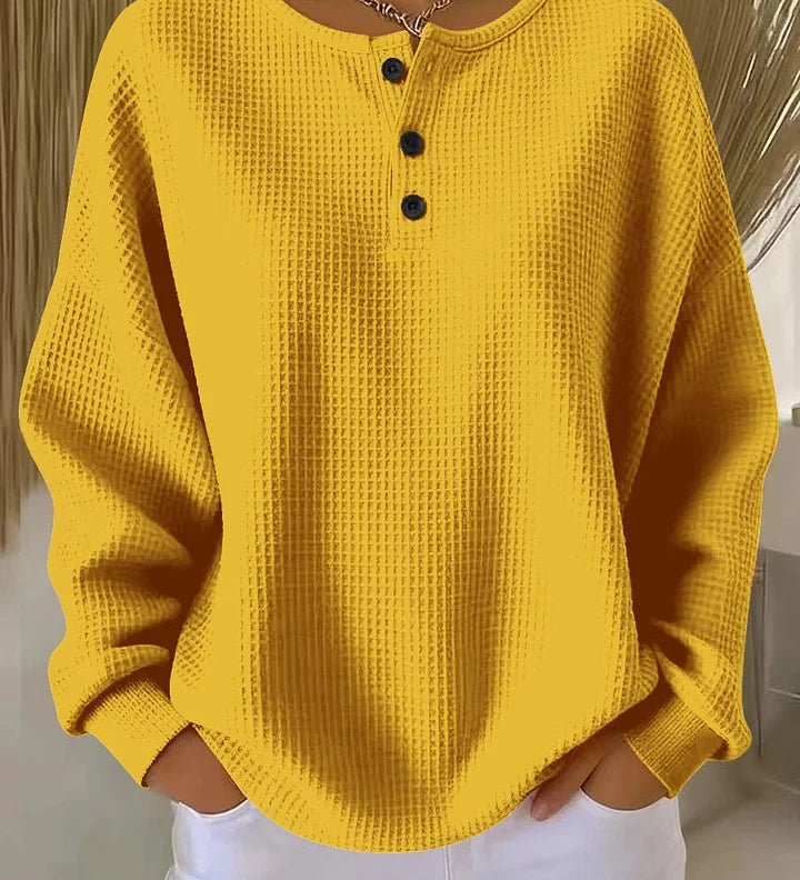 Michaela – Maglione da donna elegante con bottoni