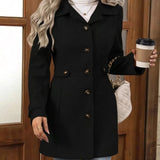 Veronika – Cappotto urbano premium con bottoni