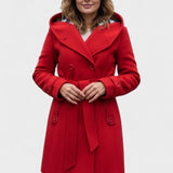 Leona™ | Cappotto elegante a doppio petto