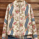Eulalia™ | Cardigan a Strisce Rosa Rampicante