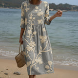 Roberta - Abito Floreale Ricamato
