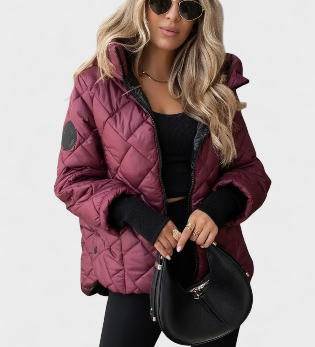 Ema™ | Giacca elegante con cappuccio
