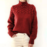 Elena | Caldo Maglione con Collo Alto