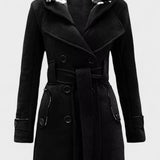 Leona™ | Cappotto elegante a doppio petto