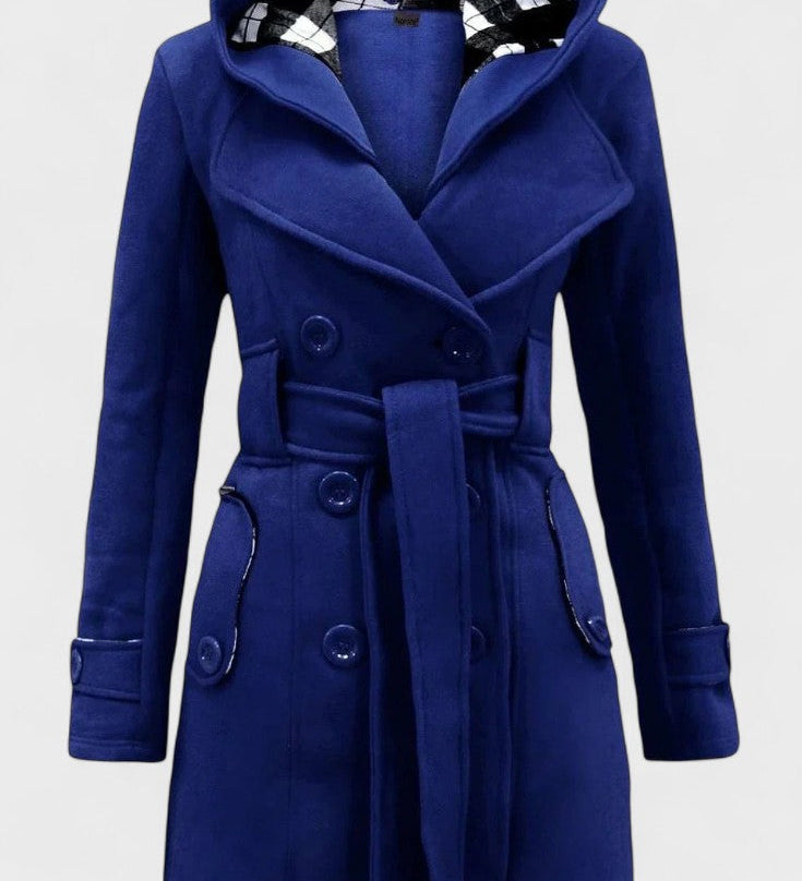 Leona™ | Cappotto elegante a doppio petto