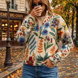 Tabitha™ | Floral Garden Zip Cardigan