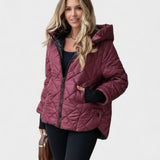 Ema™ | Giacca elegante con cappuccio