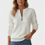 Nela™ | Maglione con zip per donne