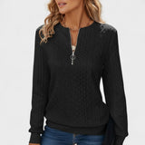 Nela™ | Maglione con zip per donne