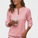 Nela™ | Maglione con zip per donne