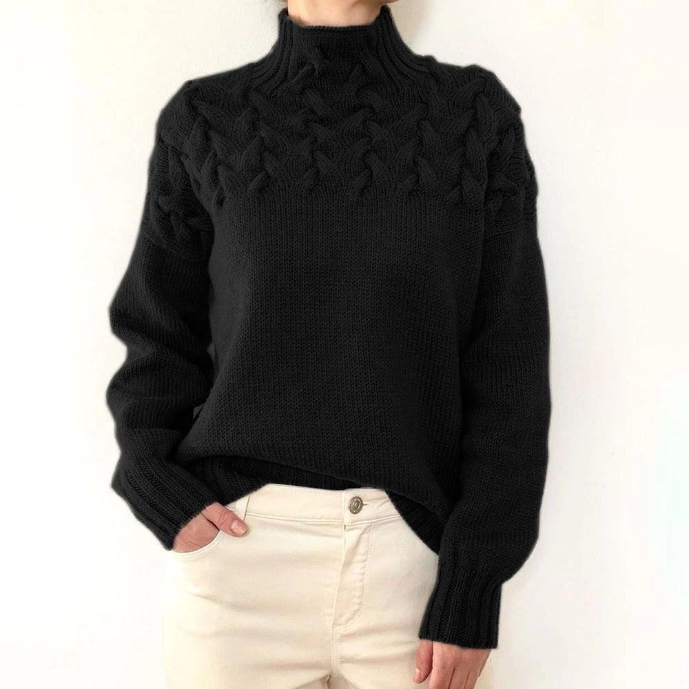 Elena | Caldo Maglione con Collo Alto